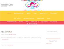 Tablet Screenshot of mustlovedolls.com